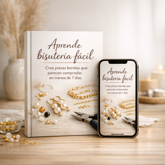 💍 Aprende bisutería fácil: crea tus primeras piezas bonitas que parecen compradas en menos de 7 día